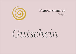 Gutschein Vorderseite Gutschein Frauenzimmer Wien Vorderseite
